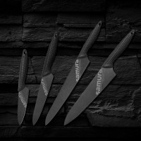 Набір кухонних ножів Samura Golf Stonewash 4 шт