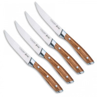 Набор кухонных ножей для стейка 3 Claveles Kobe (4 шт)