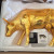 Коллекционная статуэтка Cow Parade, корова Mira Moo-Gold, Size L, 30×9×20 см