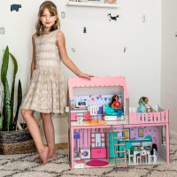 Кукольный дом без мебели NestWood &quot;Люкс Мини New&quot;