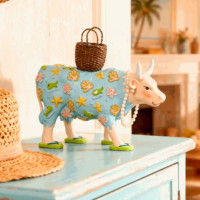 Коллекционная статуэтка Cow Parade корова Miss Palm Beach, Size М, 15×5×11 см Коллекционная статуэтка Cow Parade корова Miss Palm Beach, Size М, 15×5×11 см