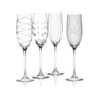 Набор бокалов для шампанского KitchenCraft Cheers 0.25 л
