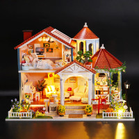 3D Интерьерный конструктор DIY House Румбокс Hongda Craft &quot;Загородный домик&quot;
