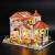 3D Интерьерный конструктор DIY House Румбокс Hongda Craft "Загородный домик"