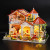 3D Интерьерный конструктор DIY House Румбокс Hongda Craft "Загородный домик"