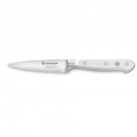 Кухонний ніж для чищення і нарізки овочів Wusthof Classic White 9 см