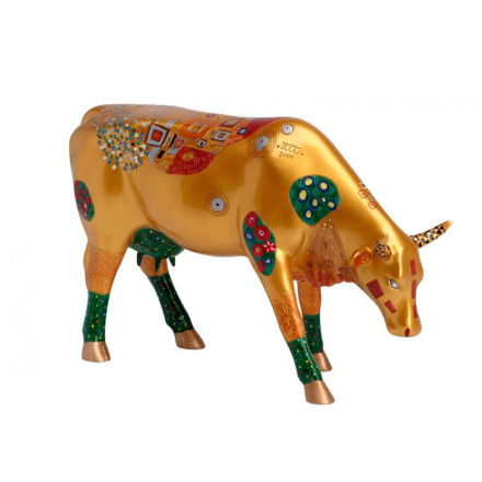 Коллекционная статуэтка Cow Parade корова Klimt Cow, Size L, 30×9×20 см