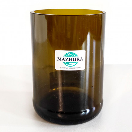 Ваза скляна Mazhura Vine 12 см