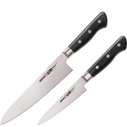 Набір кухонних ножів Samura Pro-S 2 шт