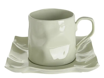 Чашка c блюдцем Lefard Basic 0.25 л