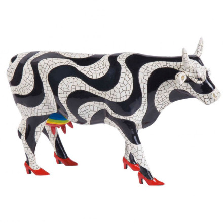 Коллекционная статуэтка Cow Parade корова Paraiso Tropical, Size L, 30×9×20 см