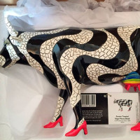 Коллекционная статуэтка Cow Parade корова Paraiso Tropical, Size L, 30×9×20 см Коллекционная статуэтка Cow Parade корова Paraiso Tropical, Size L, 30×9×20 см