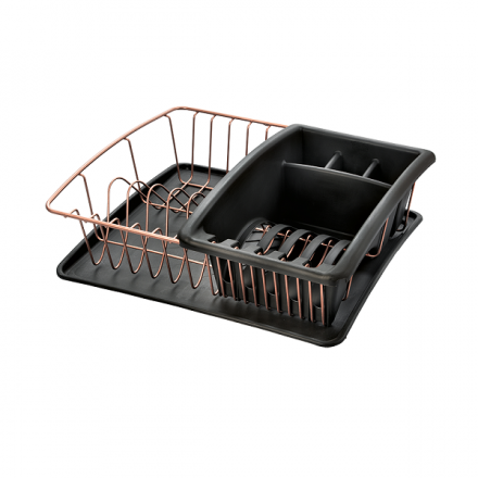 Сушарка для посуду і столових приладів Metaltex Copper