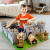 Іграшковий дитячий замок-конструктор NestWood MAXI-3 (80х73х31.5 см)