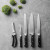 Кухонный нож для хлеба Berghoff Essentials Black 20 см