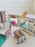 Набор кукольной мебели NestWood для LOL (спальня, гостиная, детская)