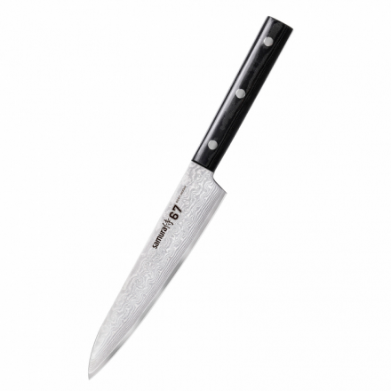 Кухонный нож универсальный Samura 67 Damascus 15 см