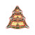 Менажница Lefard Christmas Collection Елка 24х24х5 см 986-002