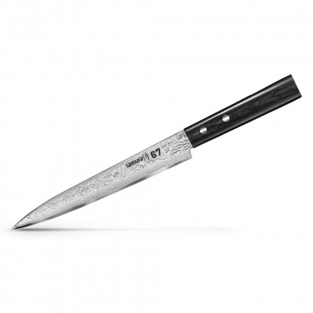 Нож для тонкой нарезки Samura 67 Damascus 19.5 см