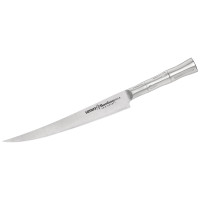 Нож кухонный филейный Samura Bamboo 22.4 см
