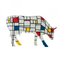 Коллекционная статуэтка Cow Parade корова Moondrian, Size L, 30×9×20 см Коллекционная статуэтка Cow Parade корова Moondrian, Size L, 30×9×20 см