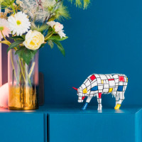 Коллекционная статуэтка Cow Parade корова Moondrian, Size L, 30×9×20 см Коллекционная статуэтка Cow Parade корова Moondrian, Size L, 30×9×20 см