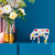 Коллекционная статуэтка Cow Parade корова Moondrian, Size L, 30×9×20 см