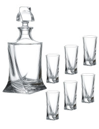 Набор для ликера Bohemia Quadro 7 пр.