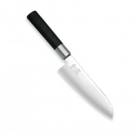 Нож сантоку KAI Wasabi Black 16.5 см
