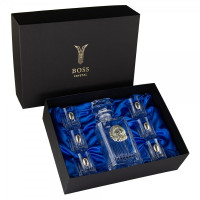 Набор для водки Boss Crystal Гармония Казаки 7 пр Набор для водки Boss Crystal Гармония Казаки 7 пр