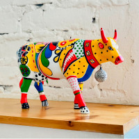 Коллекционная статуэтка Cow Parade корова Kick, Size L, 30×9×20 см Коллекционная статуэтка Cow Parade корова Kick, Size L, 30×9×20 см