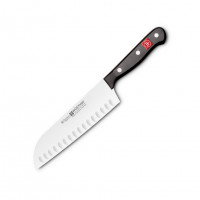 Нож сантоку с рифлением Wusthof Gourmet 17 см