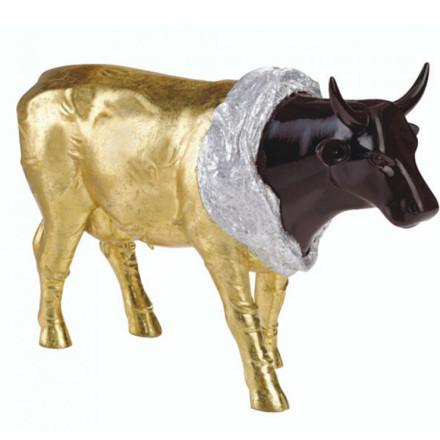 Коллекционная статуэтка Cow Parade корова Vaquita de Chocolat Size L 30×9×20 см