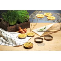 Набор форм для тарталеток KitchenCraft Paul Hollywood 10 см