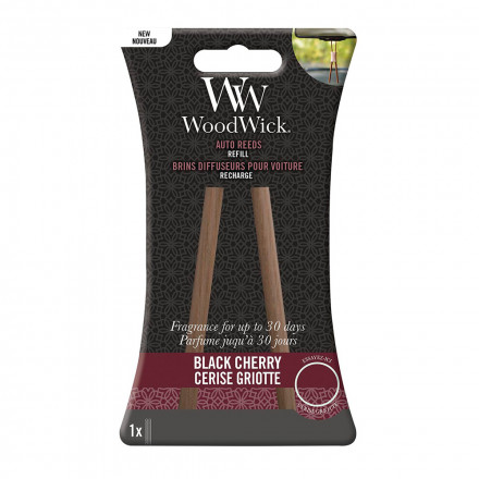 Сменный комплект для стартового набора Woodwick Black Cherry