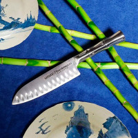 Кухонный нож сантоку Samura Bamboo 14 см