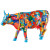 Коллекционная статуэтка Cow Parade корова Music Cow Extravaganza Size L 30×9×20 см