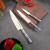 Набор кухонных ножей "Поварская тройка" Samura Bamboo 3 шт SBA-0220