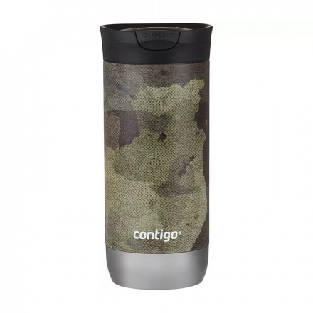 Термокружка Contigo ® Huron New Couture Textured Camouflage 0.47 л