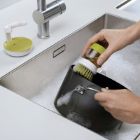 Щетка для мытья посуды с дозатором моющего средства Joseph Joseph Palm Scrub