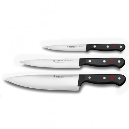 Набір кухонних ножів Wusthof New Gourmet (3 шт)