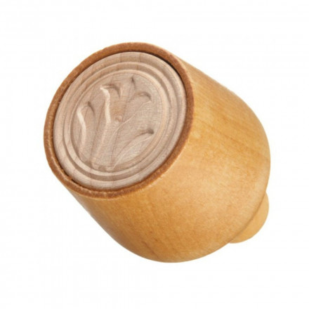 Печатка дерев'яна для масла Ateco "лілія" Ø3 см
