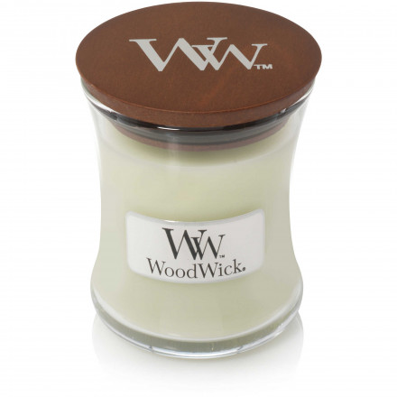 Ароматическая свеча с ароматом туберозы Woodwick Fig Leaf & Tuberose