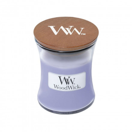 Ароматическая свеча с ароматом лаванды и эвкалипта Woodwick Lavender Spa