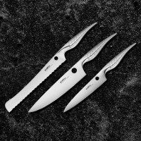 Набор кухонных ножей Samura Reptile 3 шт