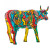 Коллекционная статуэтка Cow Parade корова Moo York Celebration, Size L 30×9×20 см
