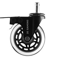 Комплект колес 2E Gaming CONTROL 7.6 см (5 шт) Clear