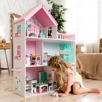 Кукольный дом без мебели NestWood &quot;Вилла Виктория&quot;