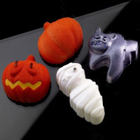 Силиконовая форма для десертов Silikomart Halloween 7х6.4 см