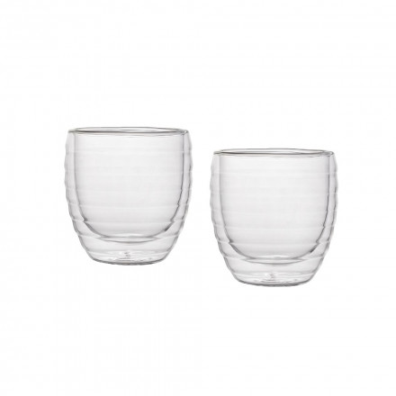 Набір з 2-х склянок з подвійними стінками Herisson